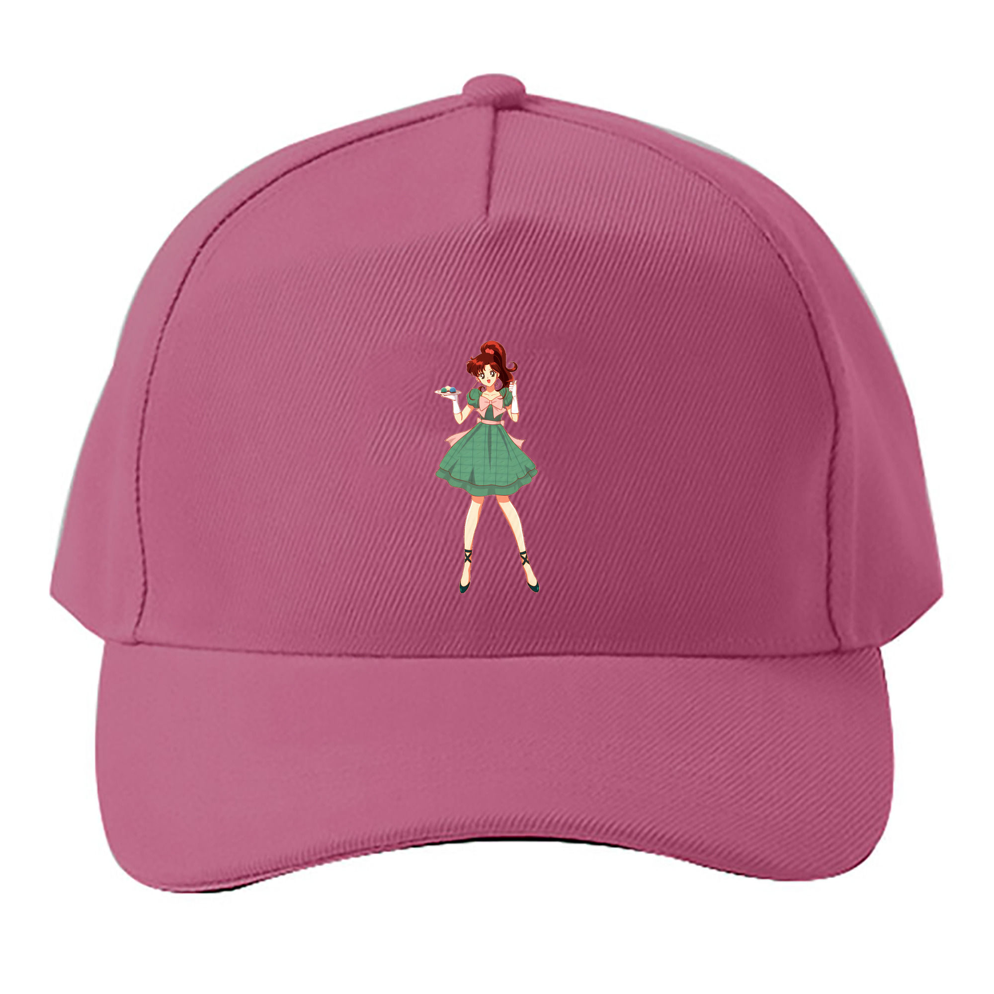 （画像用） 美少女戦士セーラームーン 木野 まこと きの まこと Sailor Moon Kino Makoto （セーラージュピター；Sailor Jupiter） ベースボールキャップ 綿100％ 男女兼用 帽子 スポーツ